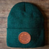 green-cuffed-beanie