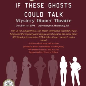 Mystery Dinner Theatre Oct 1st