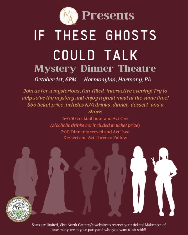 Mystery Dinner Theatre Oct 1st