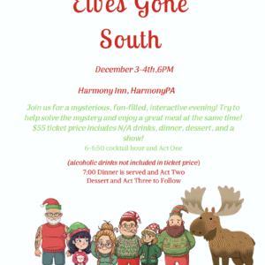Mystery Dinner Theatre Dec 3rd